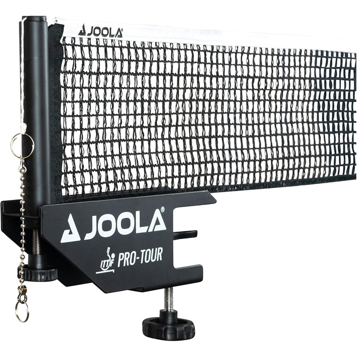 JOOLA Pro Tour Single Table Tennis Net - Black, 152cm - Unisex Adult Table Tennis Set