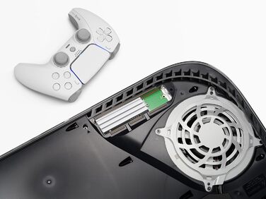 SSD Corsair MP600 Elite 1TB M.2 PCIe Gen4 x4 NVMe з кулером - для PS5 - Швидкість до 7000 МБ/с - Білий