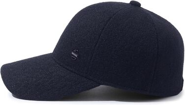 Кепка YAMEE для чоловіків, зимова бейсболка з відкидним навушником, тепла шапка-кепка, універсальний розмір (2361*ДНК)