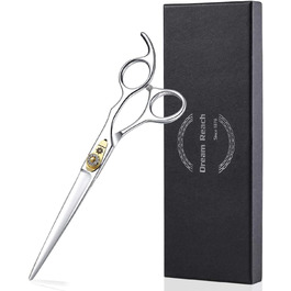 Професійна ножиця для грумінгу собак Dream Reach, 7 дюймів, пряма, з нержавіючої сталі 440C, для собак та котів