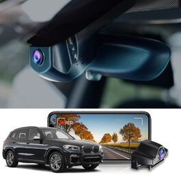 Відеореєстратор Fitcamx 4K+1080P для BMW (F-шасі) з WiFi, передній та задній, 128GB карта пам'яті