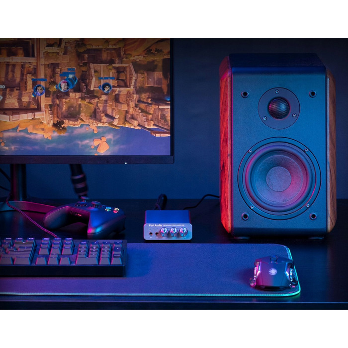 Підсилювач для навушників Fosi Audio K5 Pro, чорний