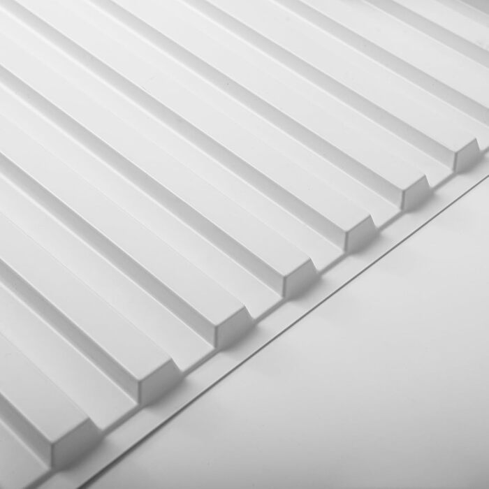 3D панелі для стін Art3d: рельєфні пластикові панелі PVC, 12 шт., 50x50 см, 3 м²