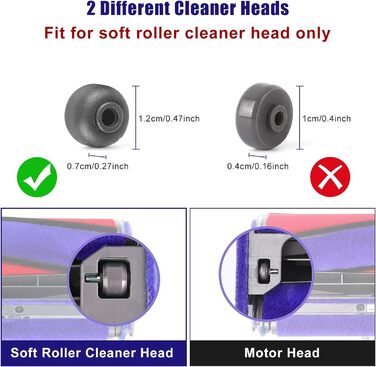 Кріплення для пилососа Dyson V7 V8 V10 V11 V15 Outsize Gen5 - 2 шт., аксесуар для зберігання