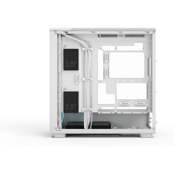 Корпус для ПК Fractal Design Epoch XL White - з прозорою бічною панеллю з загартованого скла, Mesh-панель, 3 вентилятори Momentum 12, підтримка ATX/mATX/ITX