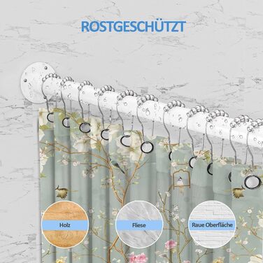 Регульована штанга для душу L-подібної форми, 60-134 см, з кріпленням для завіси та підставкою для стелі, для ванни/ванної кімнати, білий, монтаж вимагає свердління