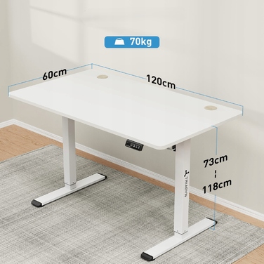 Електричний ігровий стіл з регулюванням висоти Triadyn WorkBase 1206, 120x60 см