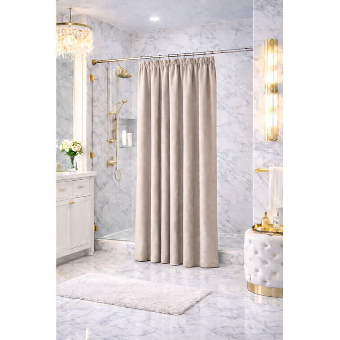 Текстильна штора для душу NOW-ART, 200 x 240 см