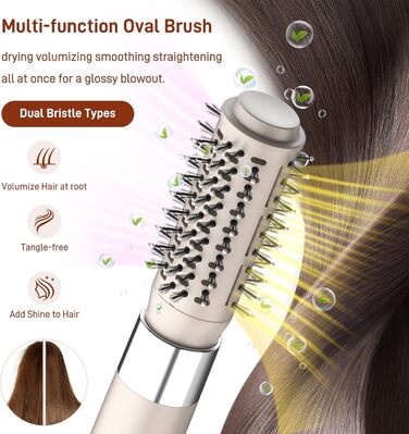 5-в-1 Стайлер для волосся MESCOMB - Air Styler з іонізацією, сушка, завивка, об'єм та випрямлення