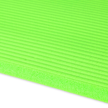 Relaxdays Yoga Mat, 1 cm thick, solid color