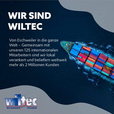 Набір кемпінгових меблів Wiltec 5 предметів: стіл та 4 стільці, алюмінієвий, складаний, регульована висота столу (80x60x70 см)