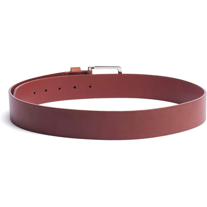 Ремінь шкіряний Tommy Hilfiger NEW DENTON 4 см, темно-коричневий (Dark Tan)