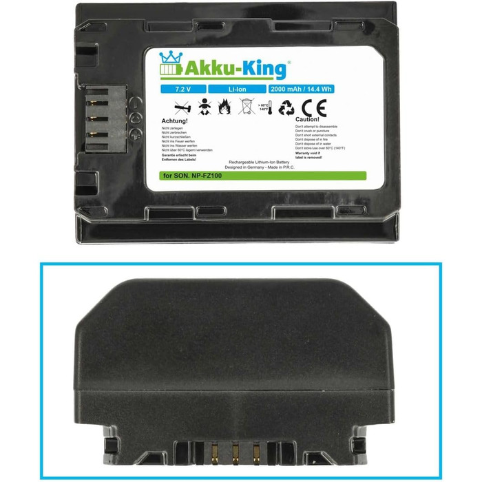 Насадка-ручка для Sony Alpha a9, a7 III, a7R III, a7RM3, 7M3 - замінник VG-C3EM (з 2 акумуляторами)