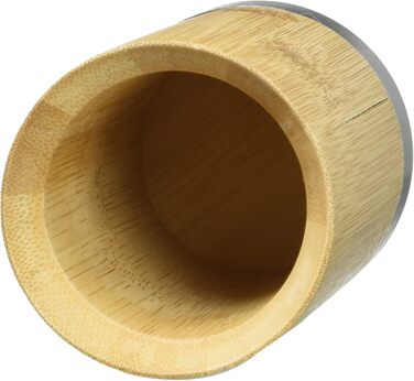 Набір для ванної кімнати Axentia Bambus, дерево/срібло, 10 x 23 x 19 см