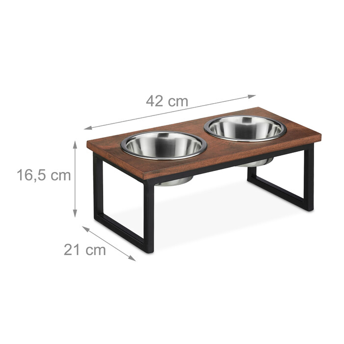 Relaxdays Nap Stand Mango Wood