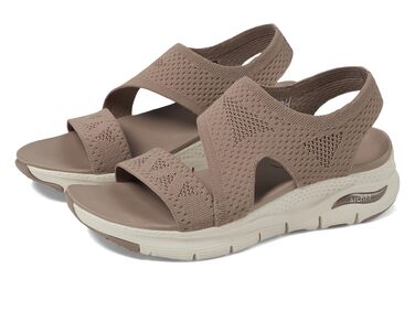 Кросівки жіночі Skechers Cali Arch Fit - Mocha Knit 40 EU - з підтримкою склепіння стопи