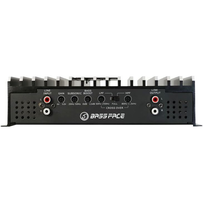 Автомобільний підсилювач Bass Face DB2.1, 2-канальний, стерео, 800 Вт