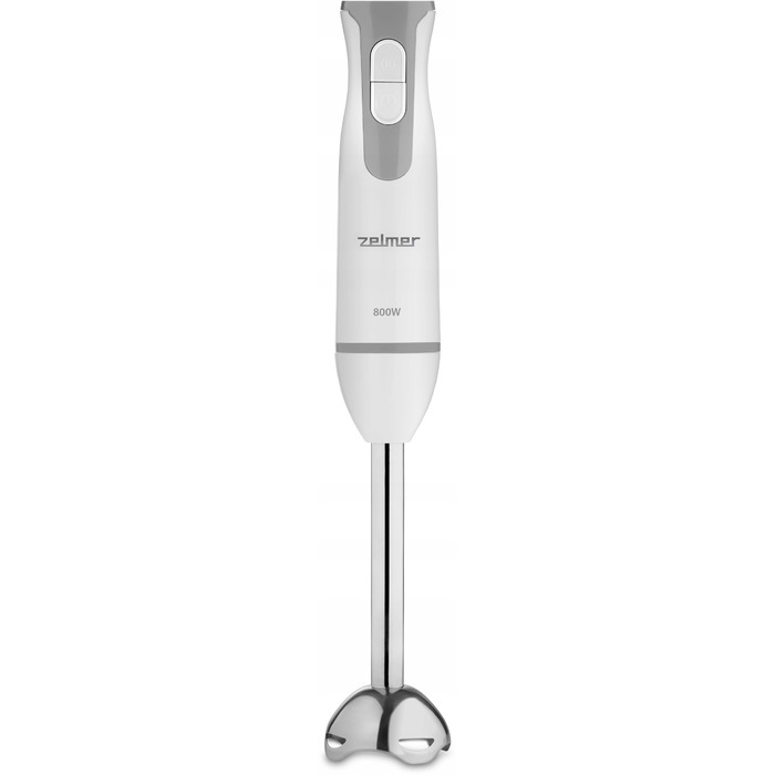 Занурювальний блендер Zelmer ZHB4555S 800 Вт з подрібнювачем для змішування та збивання