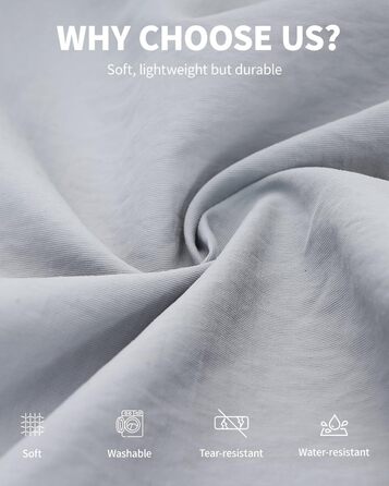 Narwey Набір з 5 органайзерів для валізи, компресійні кубики для подорожей, сірий