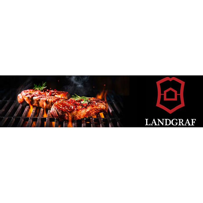 Вугільний гриль LANDGRAF 48 x 32 см