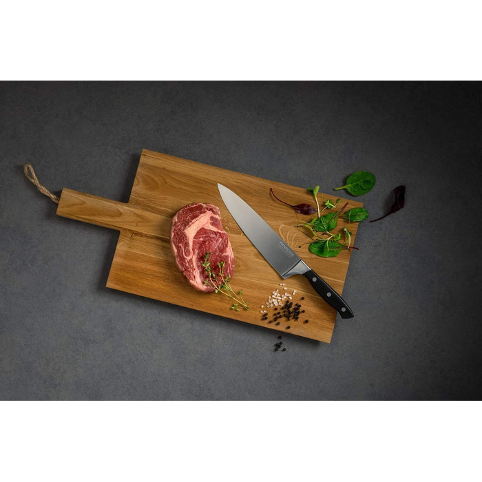 Набір ножів Nirosta Trinity (6 шт) з нержавіючої сталі, професійна якість, для овочів, фруктів та іншого, ручне заточування, важка ручка з захистом пальців