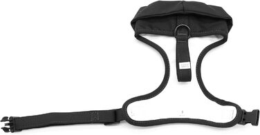 Нашийник для собак Croci Ceremony з дзвіночком для обручок, регульований, білий (чорний, L)