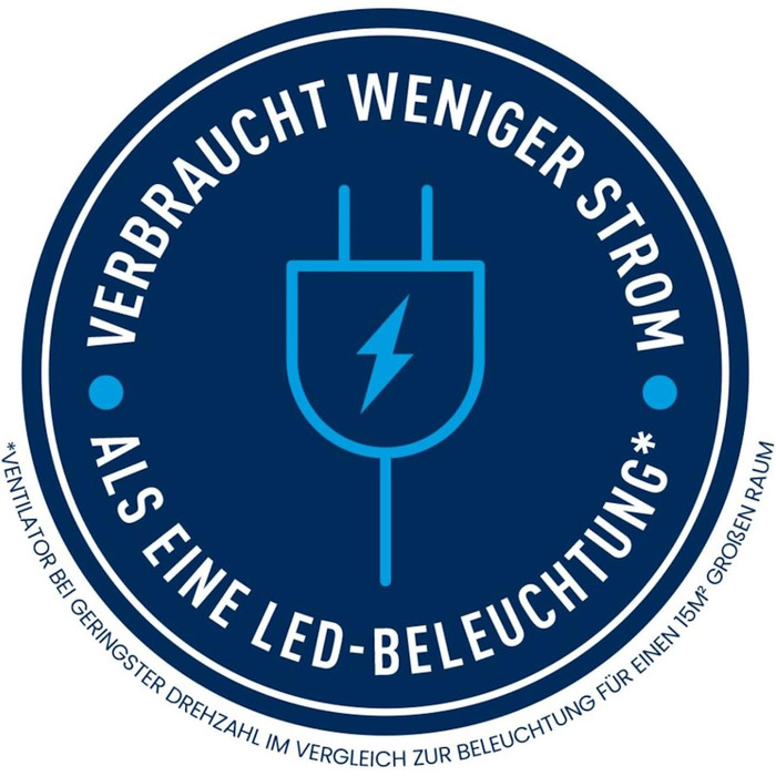 Вентилятор Rowenta Turbo Silence Extreme: тихий, потужний, з авто-обертанням, 4 швидкості, нічний режим, білий/чорний, VU5640 Hell