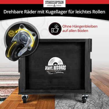 Stagecaptain SPK-100 BK Record Box 