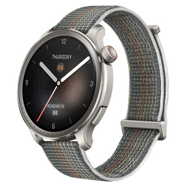 Смарт-годинник Amazfit Balance 46 мм Сірий: NFC, GPS, 150 режимів спорту, моніторинг сну та здоров'я, Bluetooth дзвінки, до 14 днів роботи