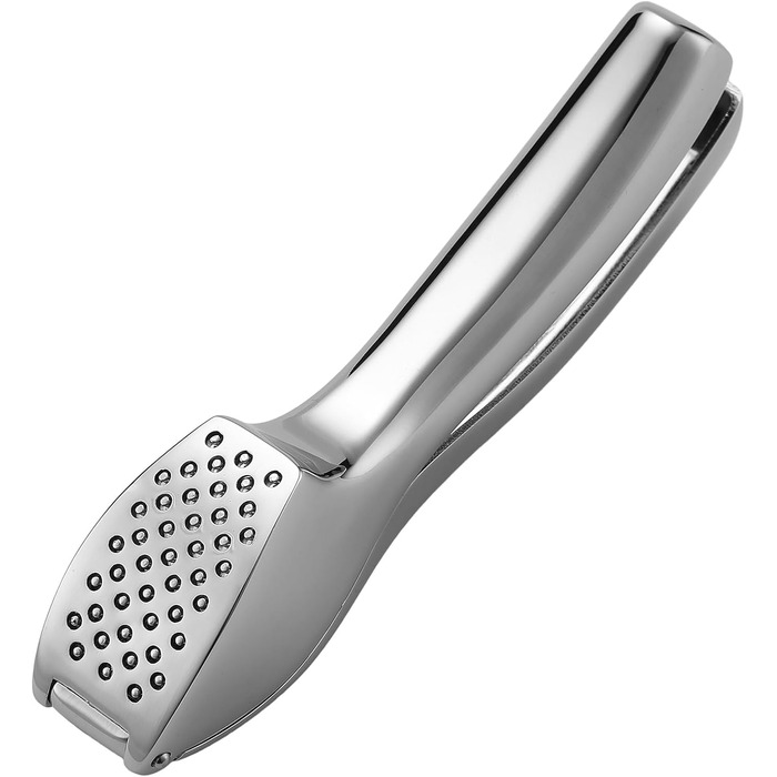Houlime Garlic Press – stainless steel, easy to clean, easy to squeeze, professional garlic mincer with 5-year warranty, HHLM001