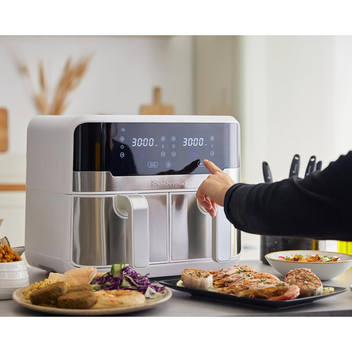 MasterPRO Rocket Duo 900 - Подвійний чайник без нагрівного елементу, білий, 9 л + 2400 Вт