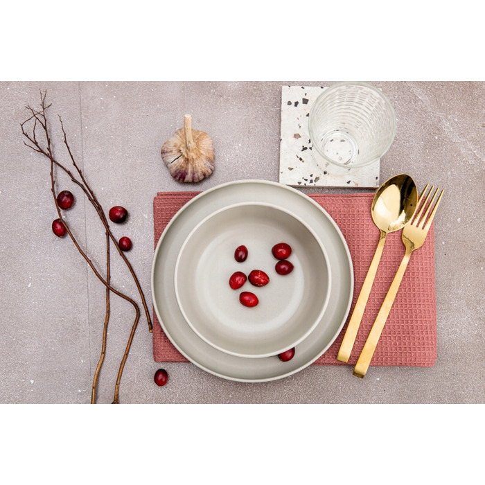 Обідній сервіз VictO Konsimo, набір тарілок на 6 осіб, 18 предметів