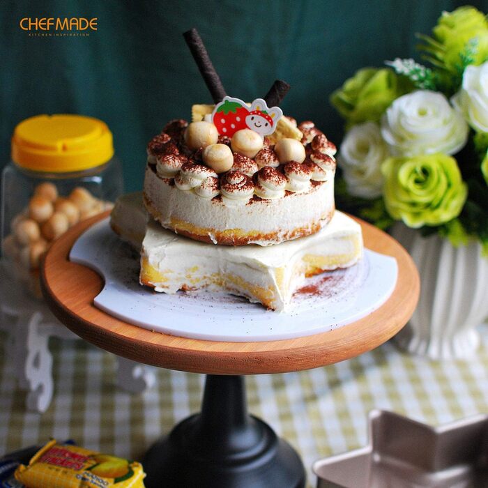 Форма для випічки CHEFMADE Ellipse для сирного пирога, овальна, 20 см, антипригарна, золотиста, для духовки та мультиварки