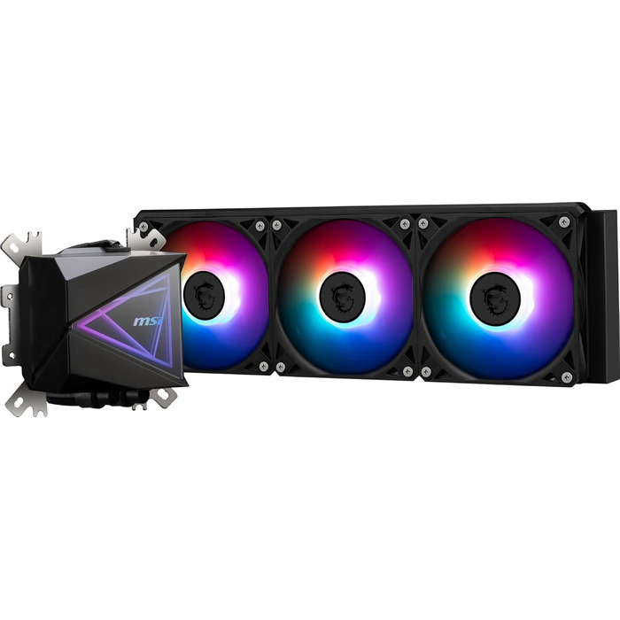 MSI MAG CoreLiquid I360 - Система водяного охолодження ЦП з ARGB підсвічуванням, підтримка Intel & AMD, сокет I-Series