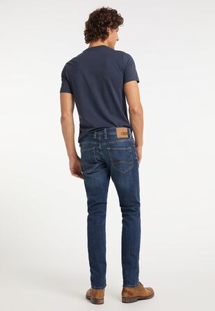 Джинси чоловічі MUSTANG Oregon Tapered Fit, блакитні, сірі, чорні, стрейч, розміри 30-40