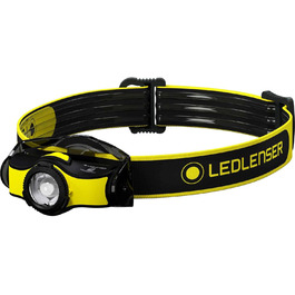 Професійний налобний ліхтар Ledlenser iH5 з кріпленням на шолом та чохлом, 600 люмен, USB-зарядка, акумуляторний, 158 г, для роботи в рукавичках