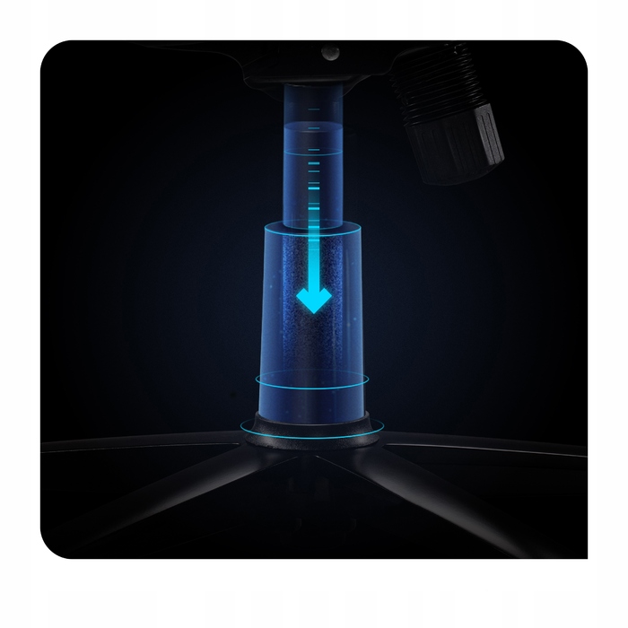 Ігрове крісло Diablo Chairs X-Player 2.0, тканина, чорне