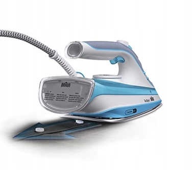 Парова праска BRAUN TexStyle 5 2600W Freeglide 3D, синя