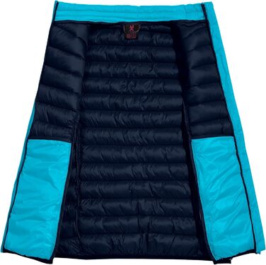 Жіночий теплий пуховий жилет Little Donkey Andy для гольфу, хайкінгу, подорожей та повсякденного носіння, колір - Верденський блакитний, розмір L