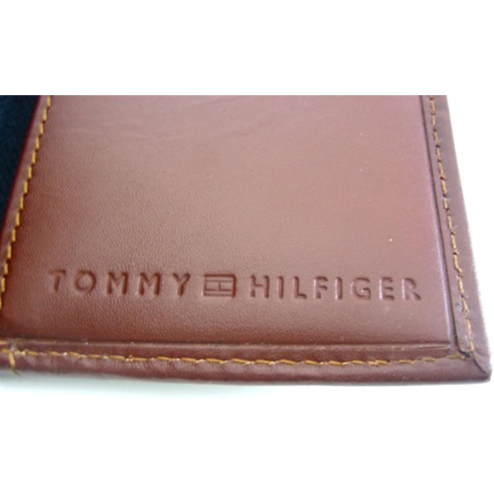 Чоловічий гаманець Tommy Hilfiger, шкіряний, без RFID-захисту