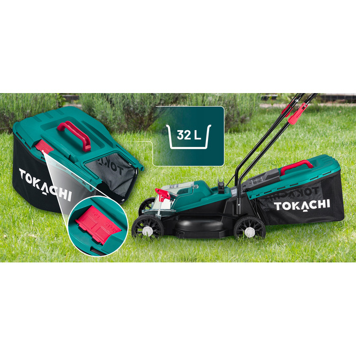 Акумуляторна газонокосарка Tokachi, 33 см