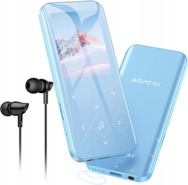 MP3-плеєр AGPtek A19X, синій, 32 ГБ