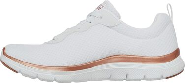 Кросівки Skechers Graceful Get Connected для жінок (37.5 EU, білий, рожеве золото)