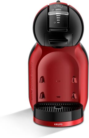 Кавомашина NESCAFÉ Dolce Gusto Mini Me від Krups: компактна, автоматична, 15 bar, чорний/вишневий