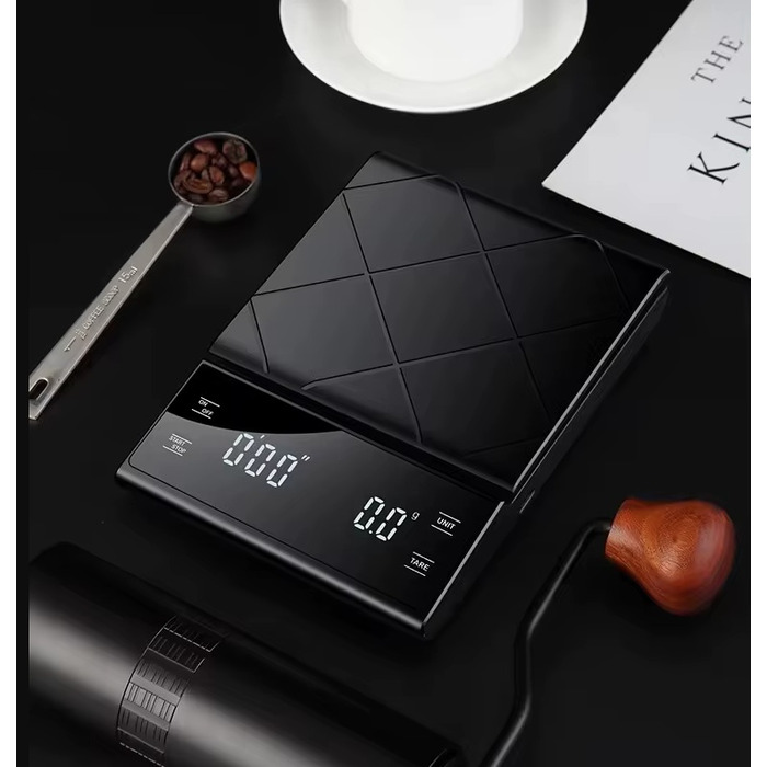Кухонний електронний ваги для дому, високоточні, до 3 кг, з дисплеєм