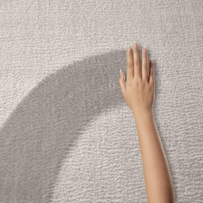 Килимок для ванної Taracarpet Fiona, 50x80 см, антиковзаючі, легко миється, бежевий (прямокутний)
