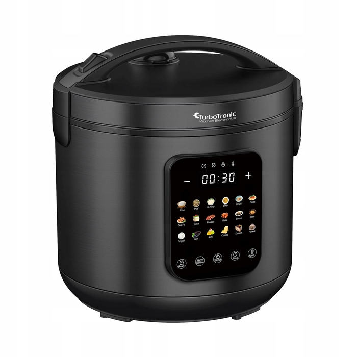 Мультиварка TurboTronic 5л 860Вт 18 програм, чорна