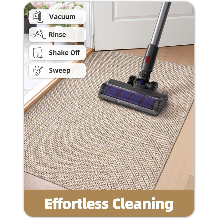 Килимок для дому COLOR&GEOMETRY Klein Schmutzfangmatte, 43x75 см, бежевий