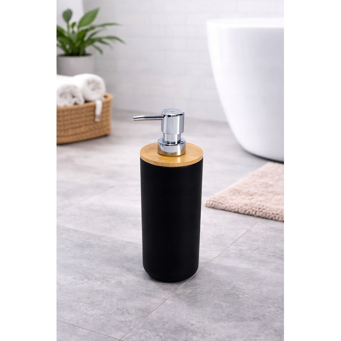 Набір аксесуарів для ванної кімнати (6 предметів): кошик, йоржик для туалету, підставка для зубних щіток та стакан