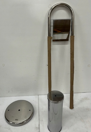 Тримач для туалетного паперу та йоржик для унітаза EISL, хром, 80 см